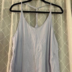 lavender lululemon modal-silk Yoga Tank Top size 14
